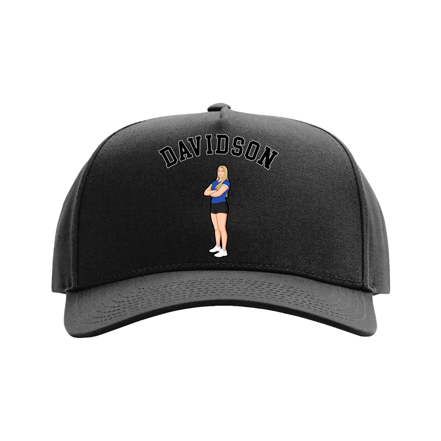 Full Fabric Five-Panel Champ Cap