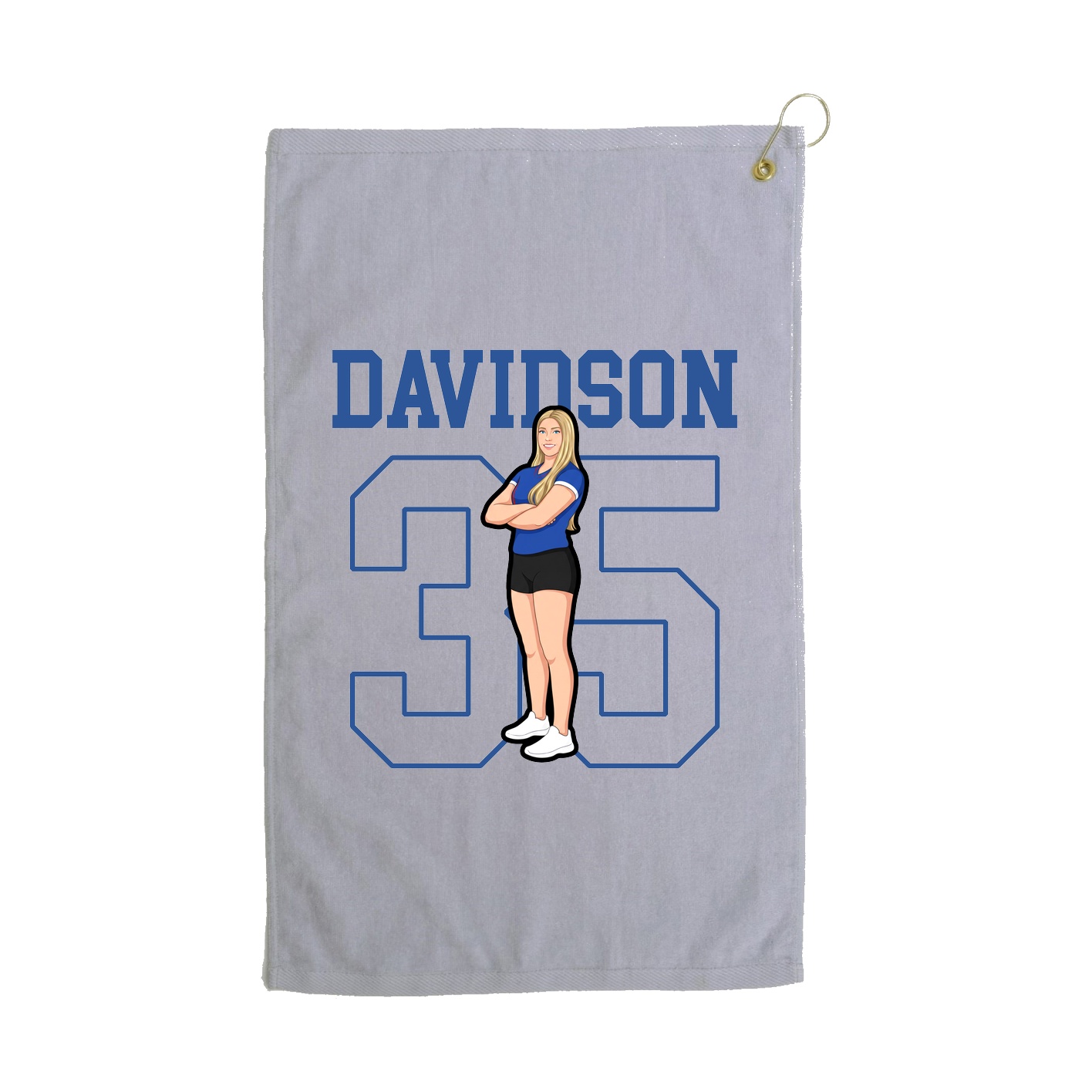 Golf Towel — Shirsey in Grey