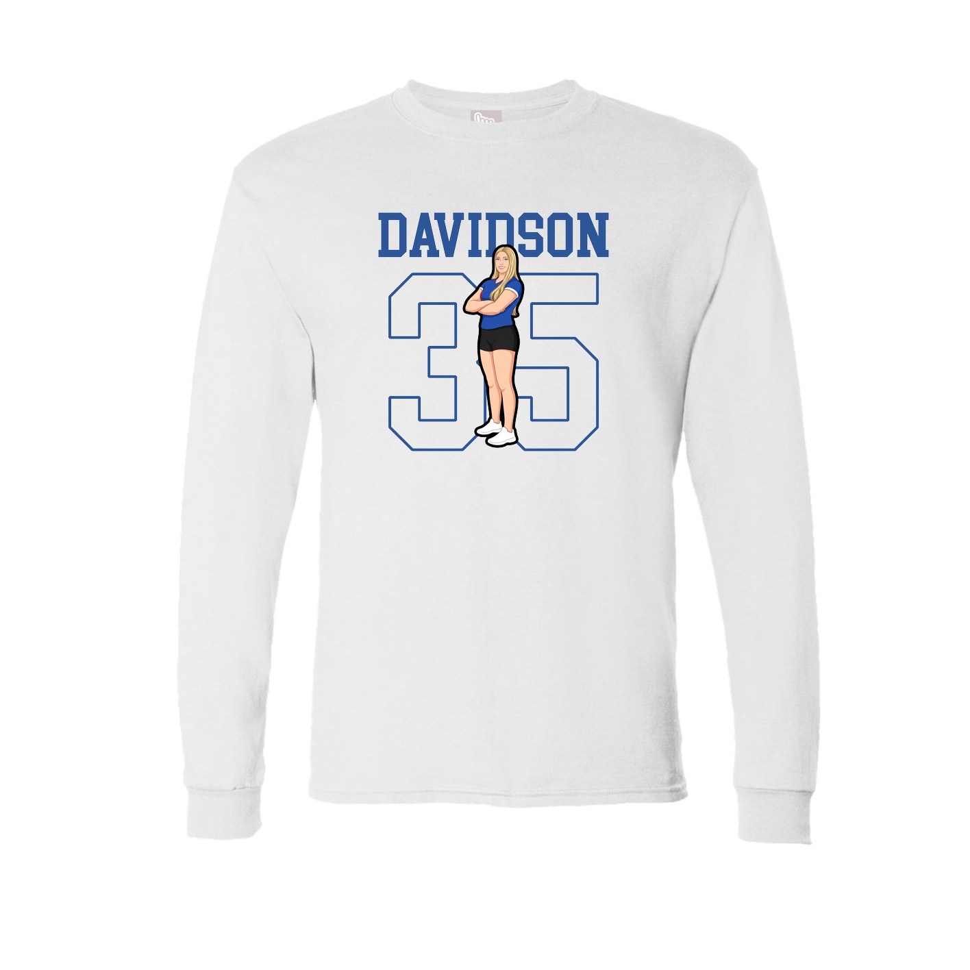 Long Sleeve Tee — Shirsey in White