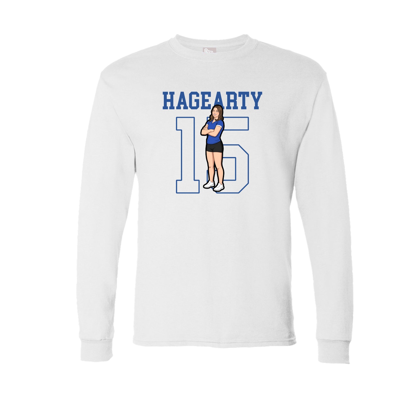 Long Sleeve Tee — Shirsey in White