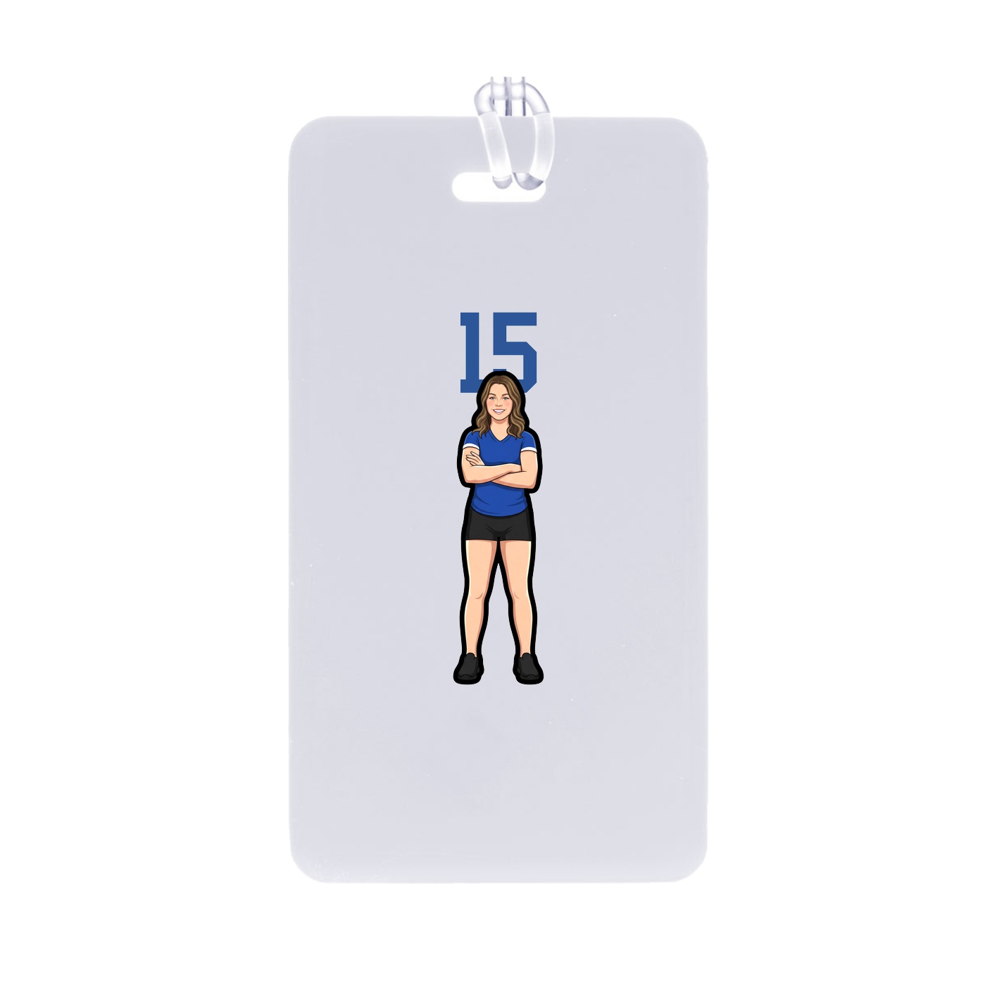 Bag Tag — Number Top in Classic