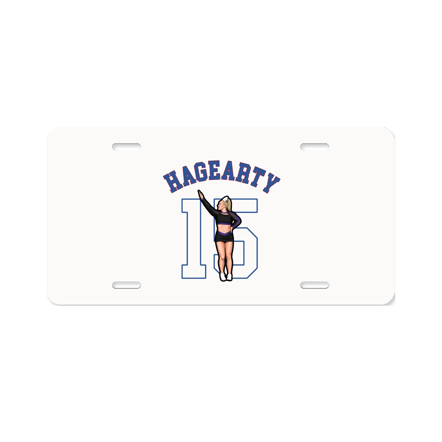 License Plate — Shirsey Arch in Classic
