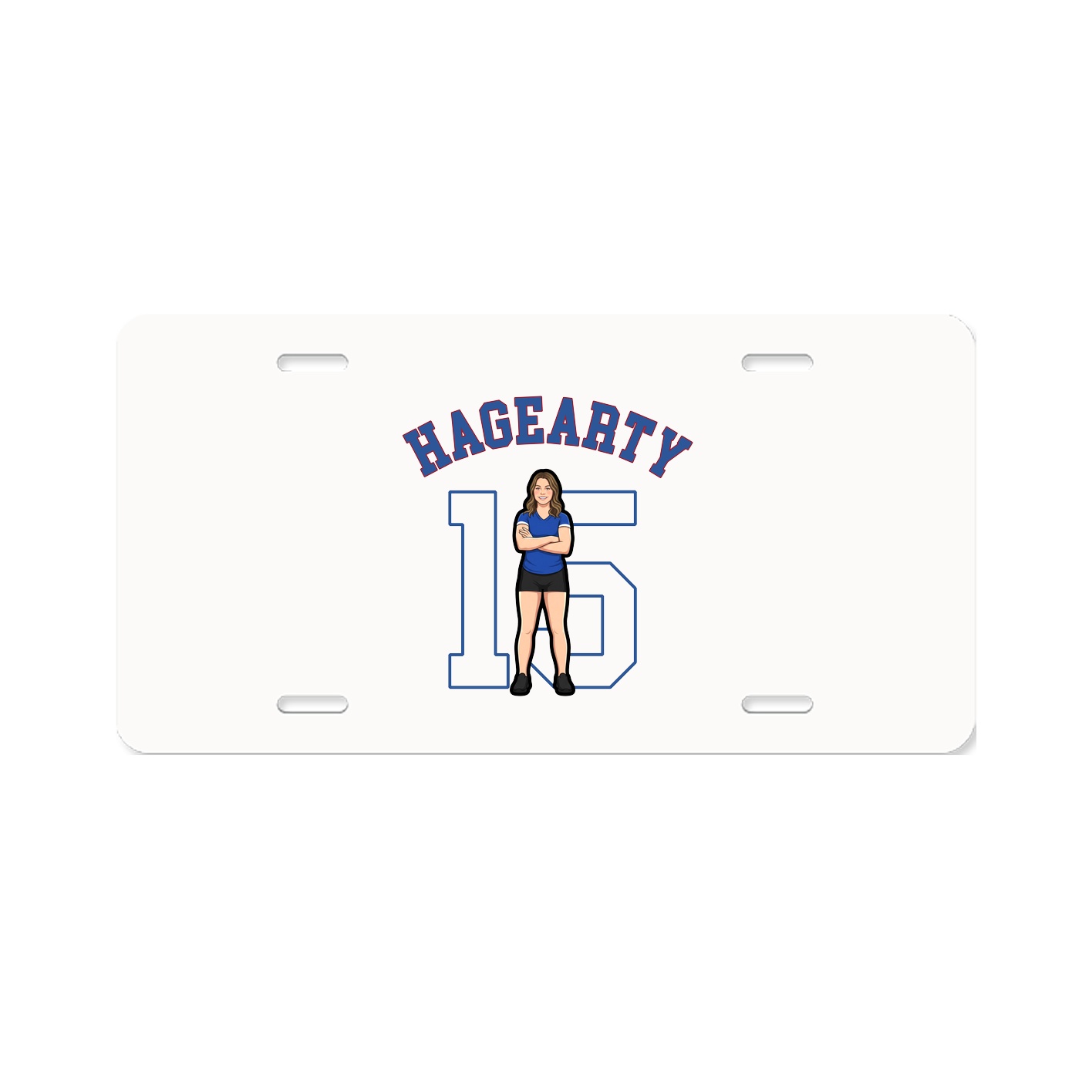 License Plate — Shirsey Arch in Classic