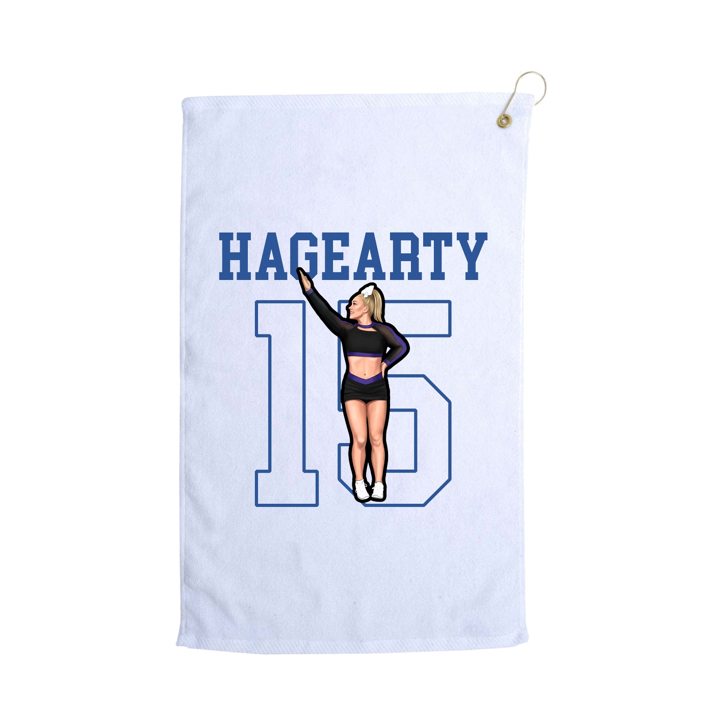 Golf Towel — Shirsey in White
