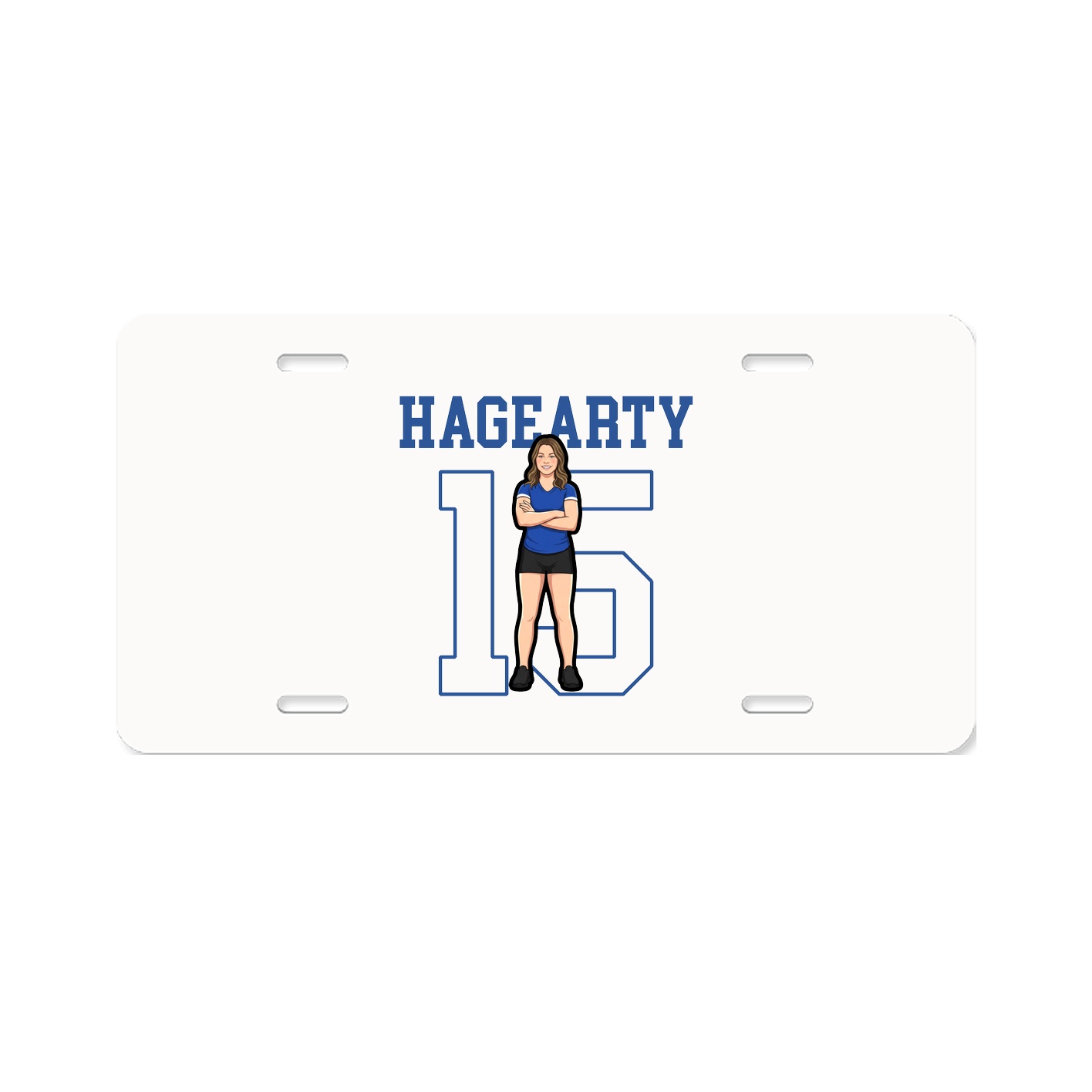 License Plate — Shirsey in Classic