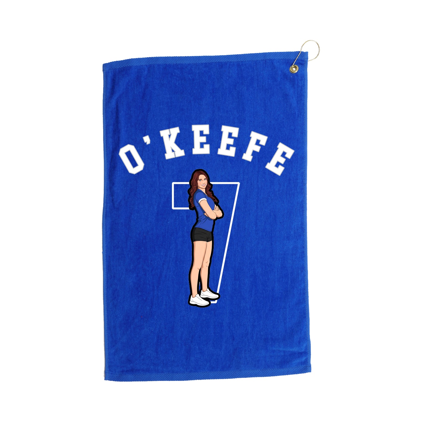 Golf Towel — Shirsey Arch in Royal