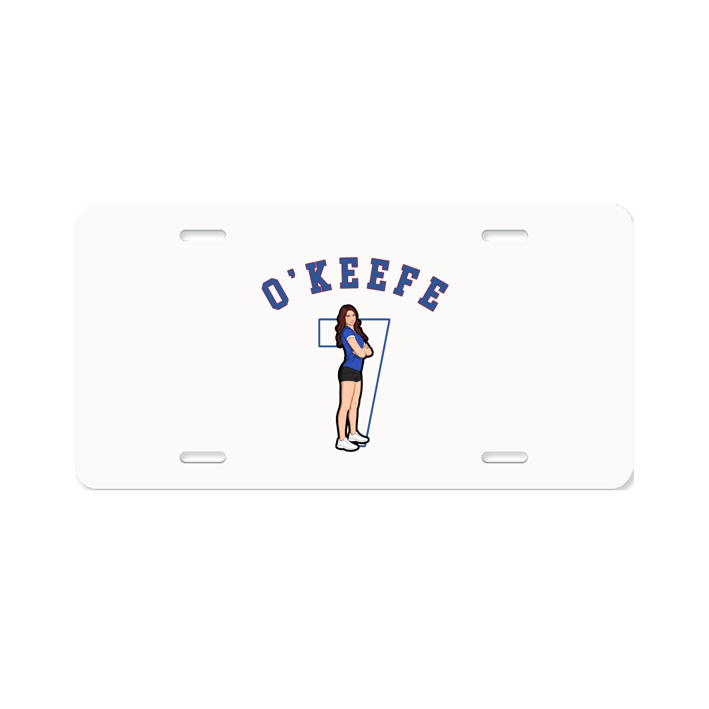 License Plate — Shirsey Arch in Classic