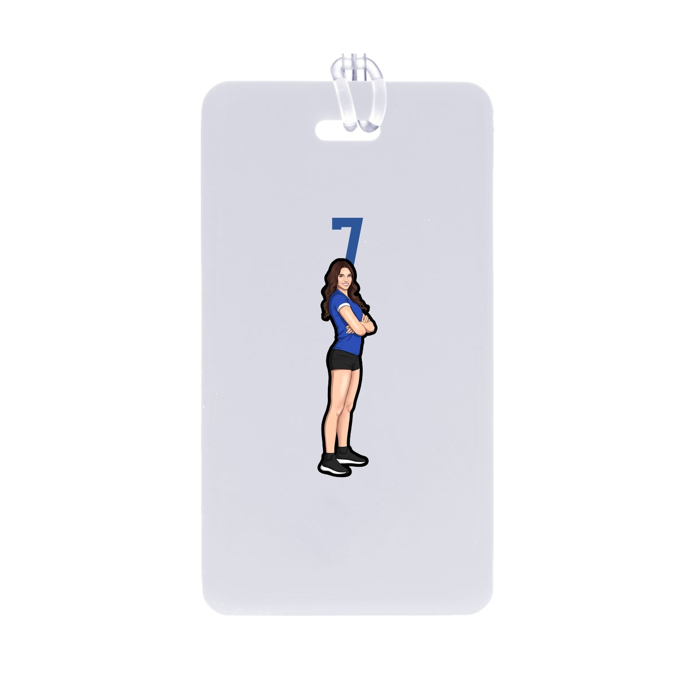 Bag Tag — Number Top in Classic