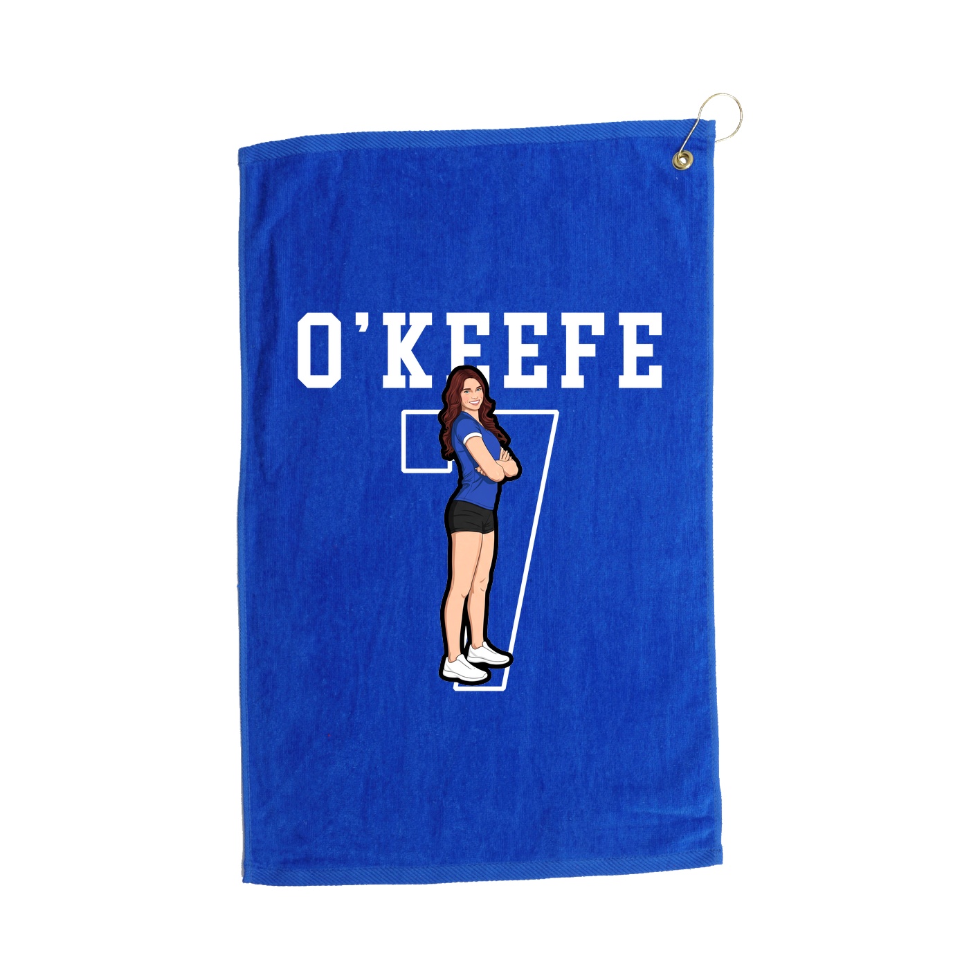 Golf Towel — Shirsey in Royal