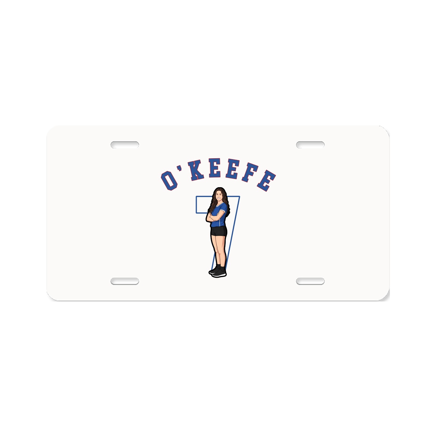 License Plate — Shirsey Arch in Classic