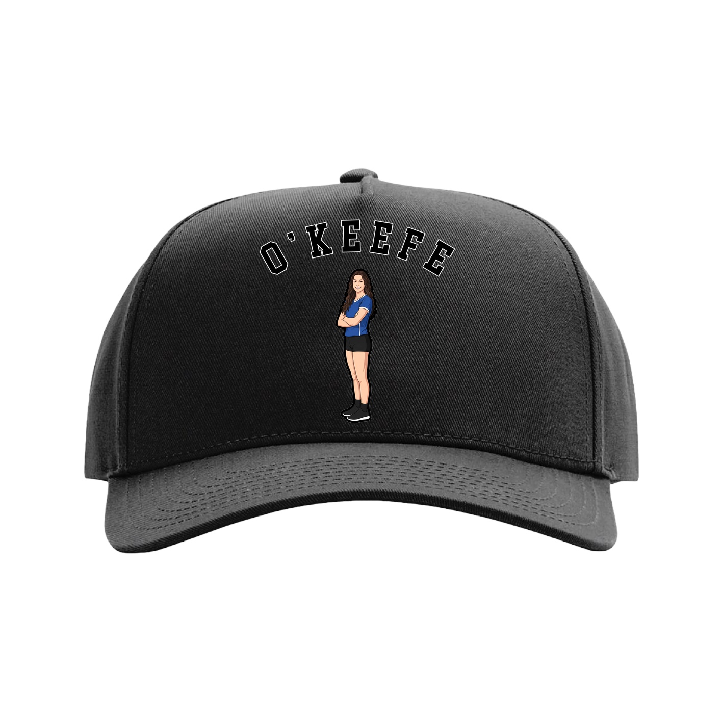 Full Fabric Five-Panel Champ Cap
