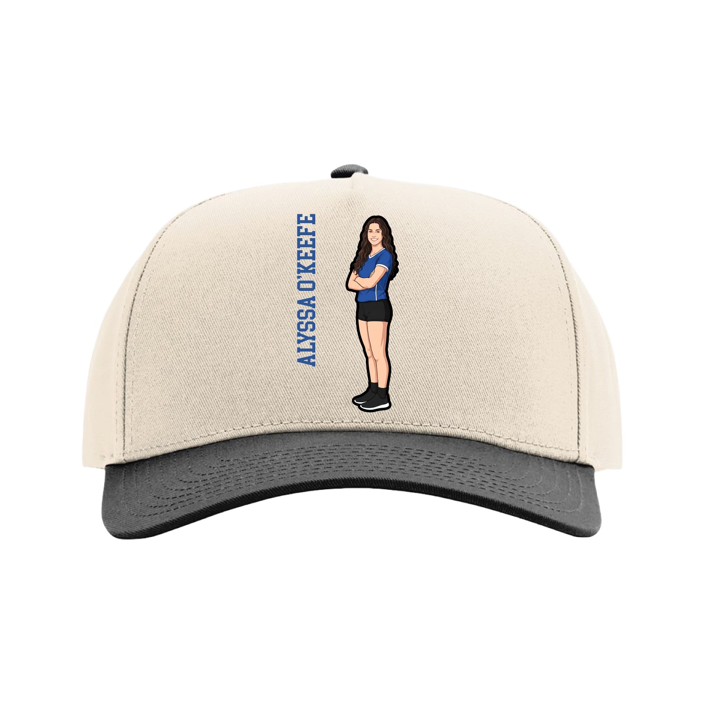 Full Fabric Five-Panel Champ Cap