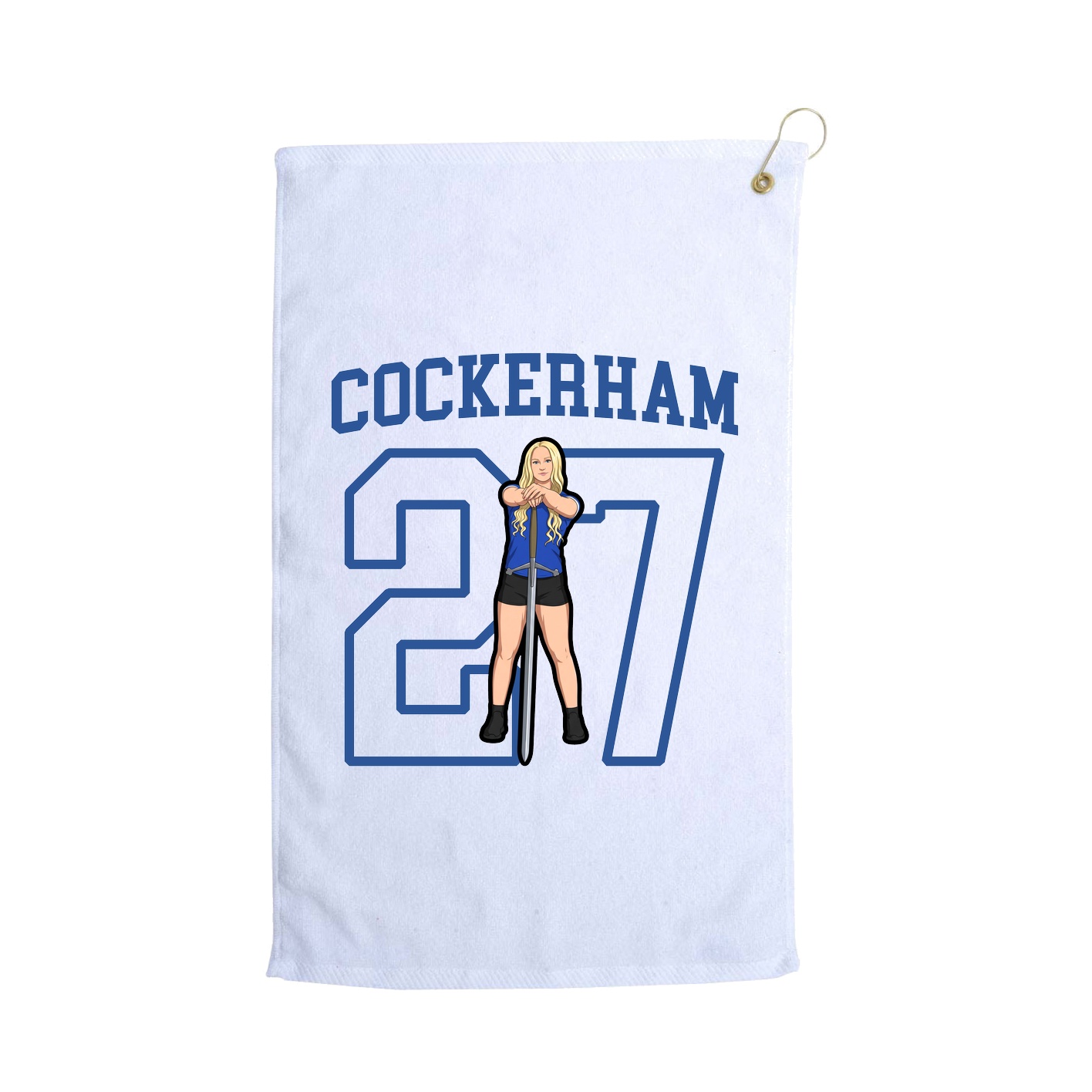 Terry Velour Golf Towel