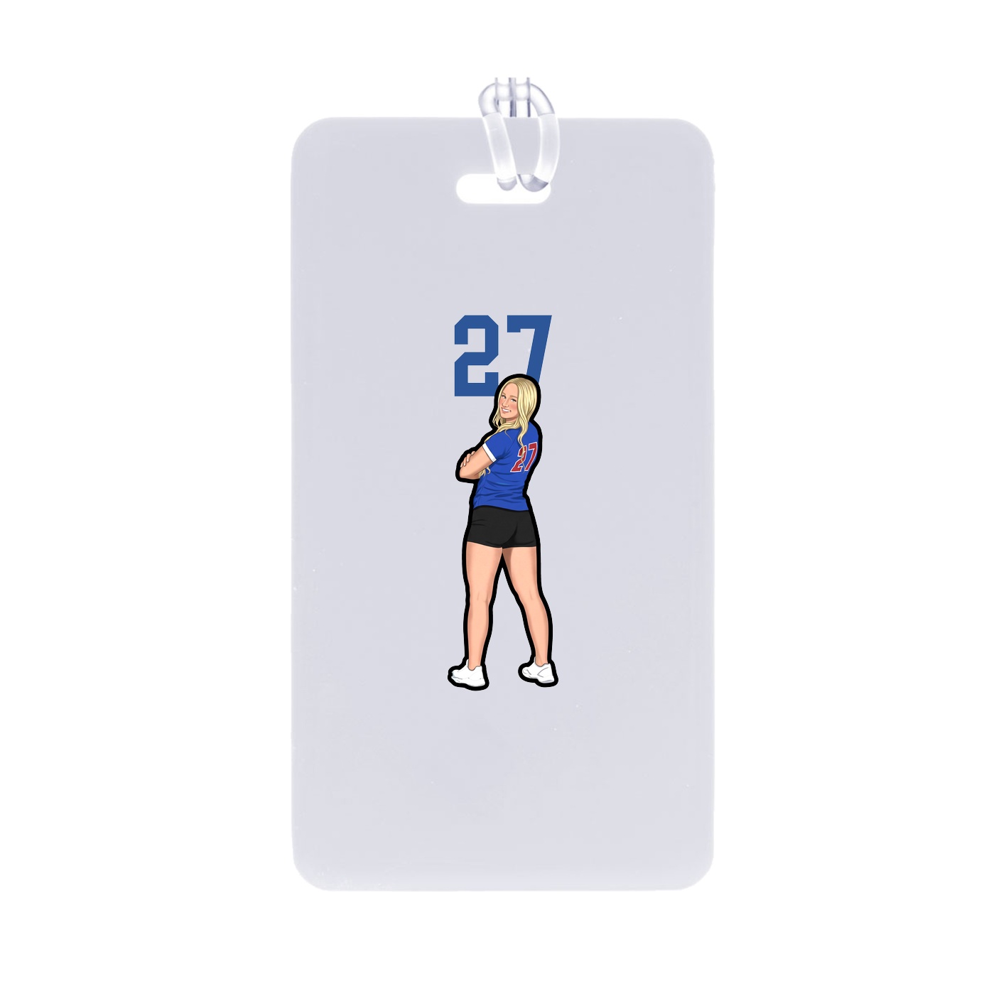 Bag Tag — Number Top in Classic