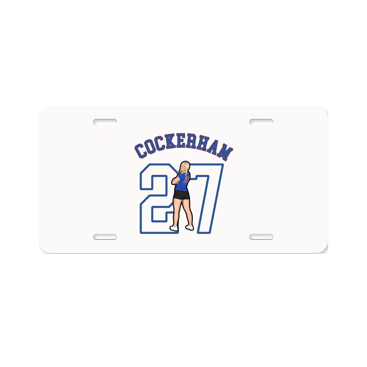 License Plate — Shirsey Arch in Classic