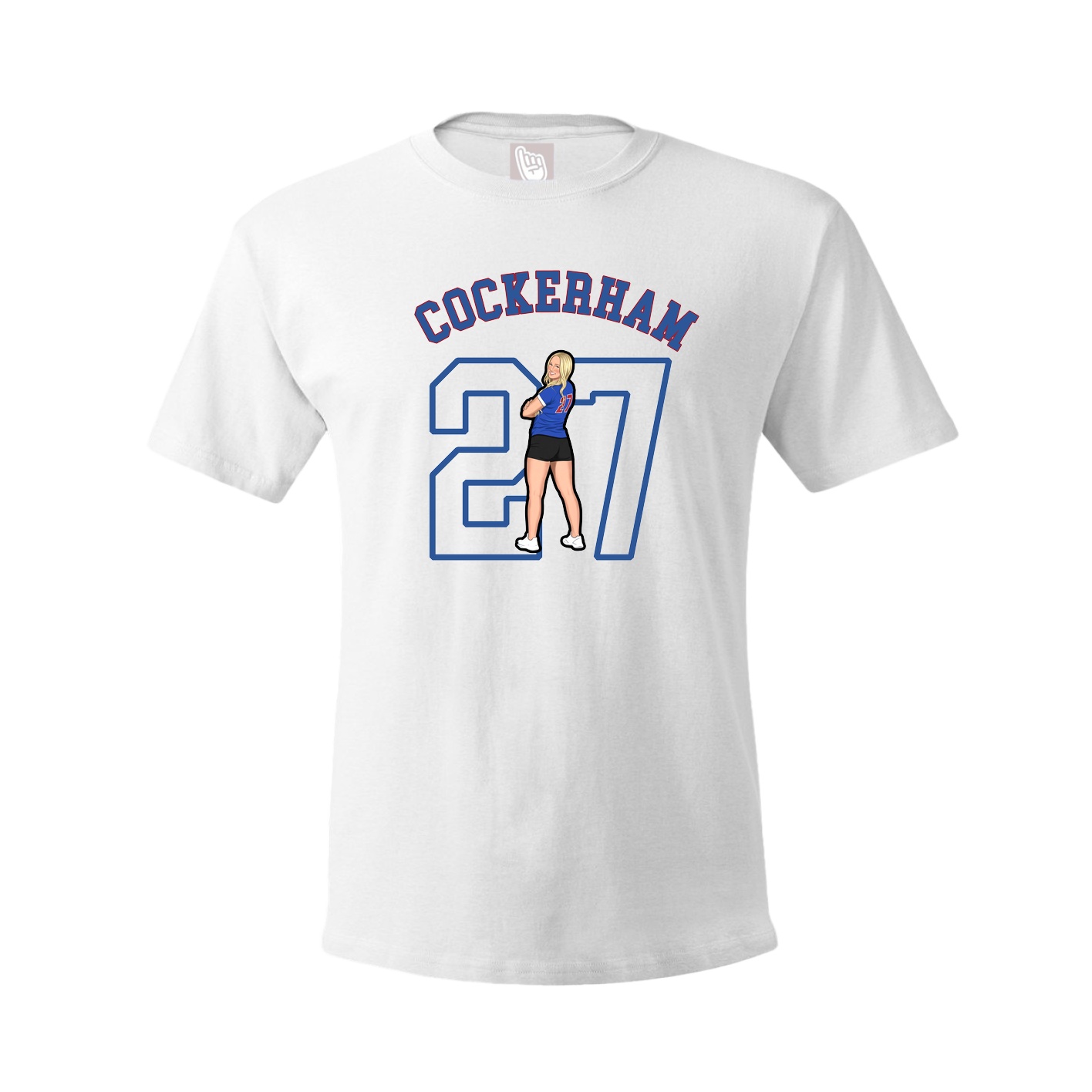 Tee — Shirsey Arch in White
