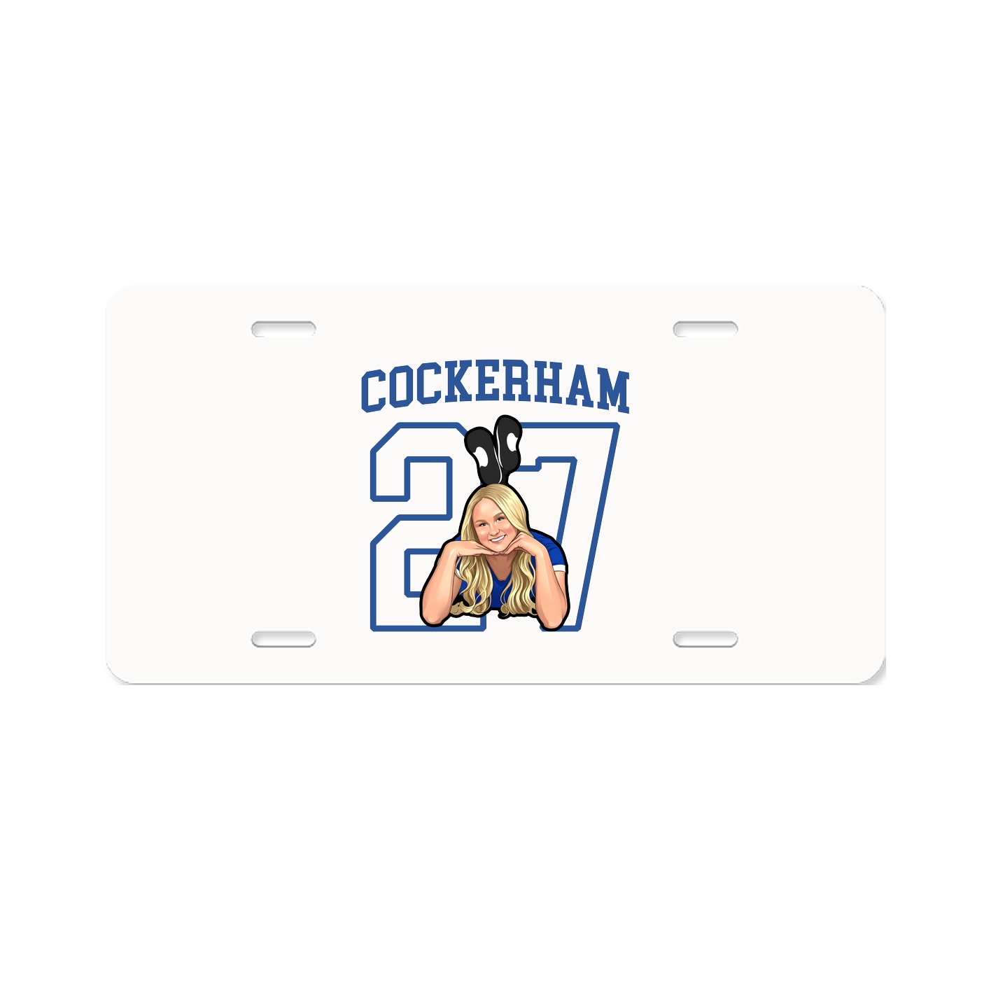 License Plate — Shirsey in Classic