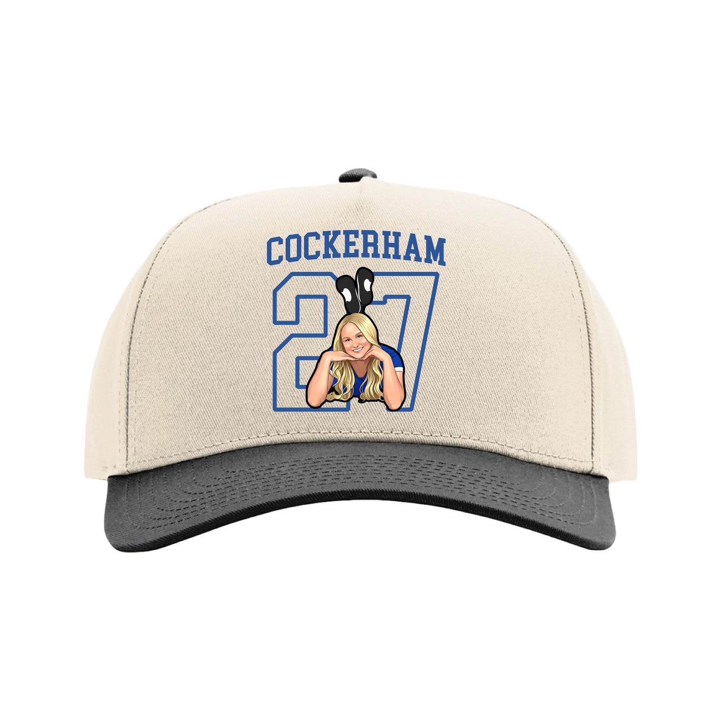 Full Fabric Five-Panel Champ Cap