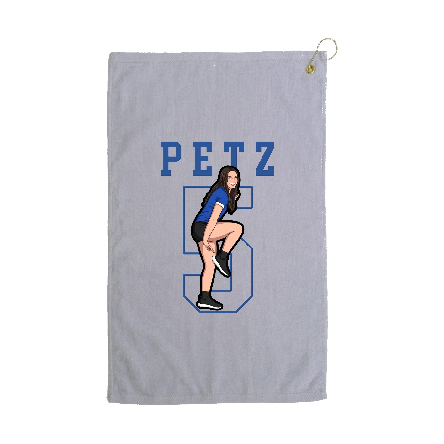 Golf Towel — Shirsey in Grey