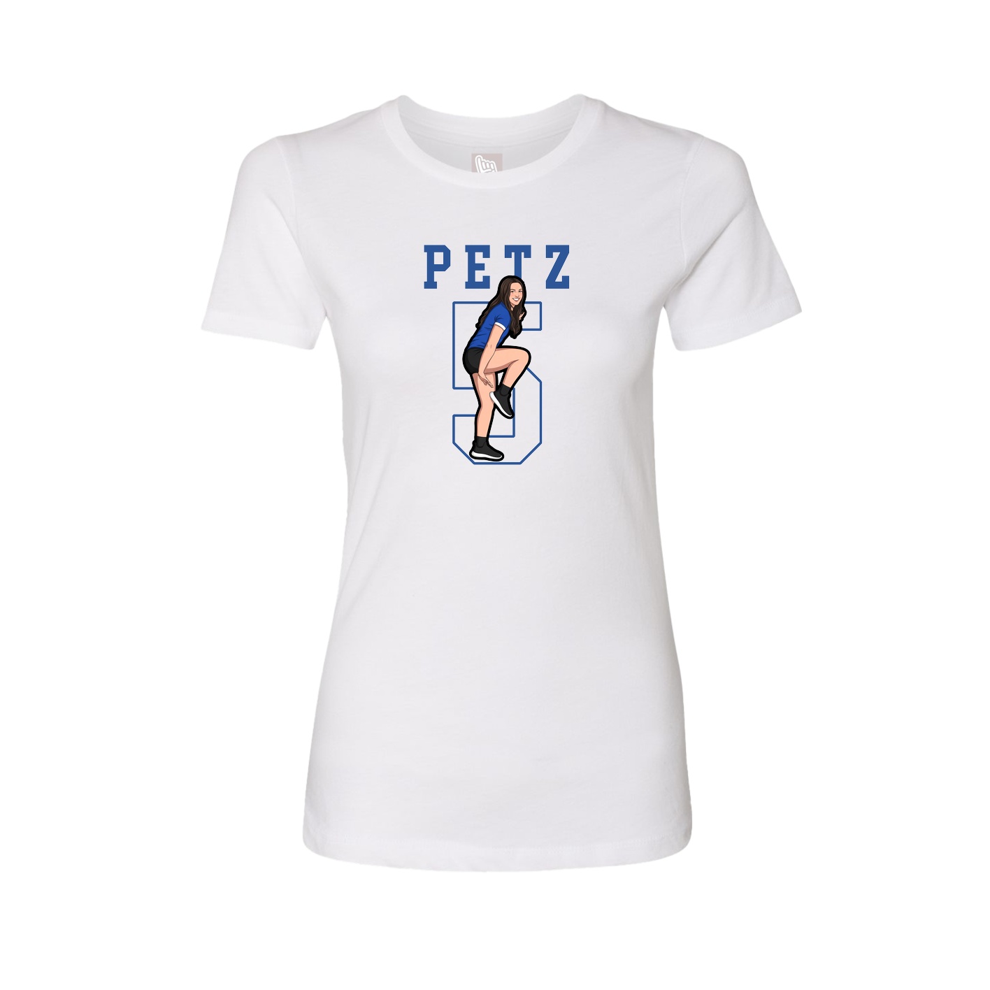 Fitted Women's Tee — Shirsey in White