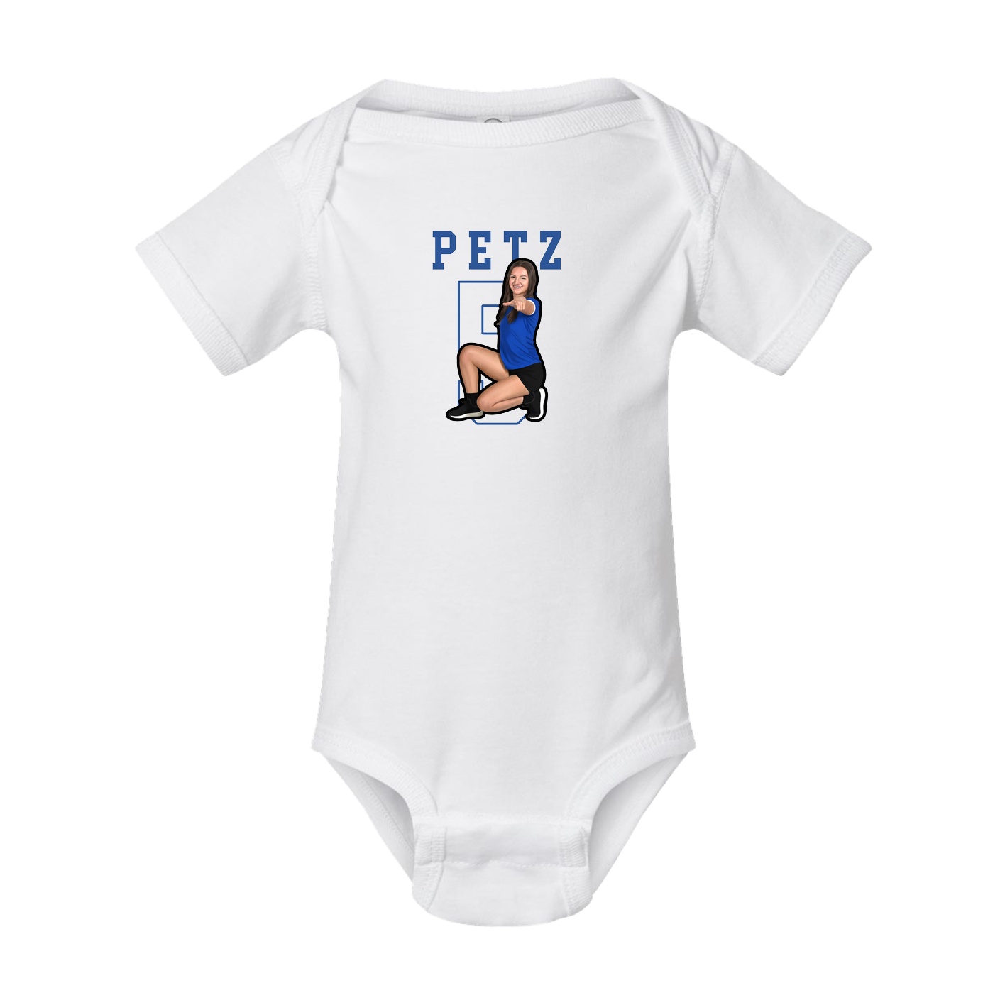 Baby Onesie — Shirsey in White