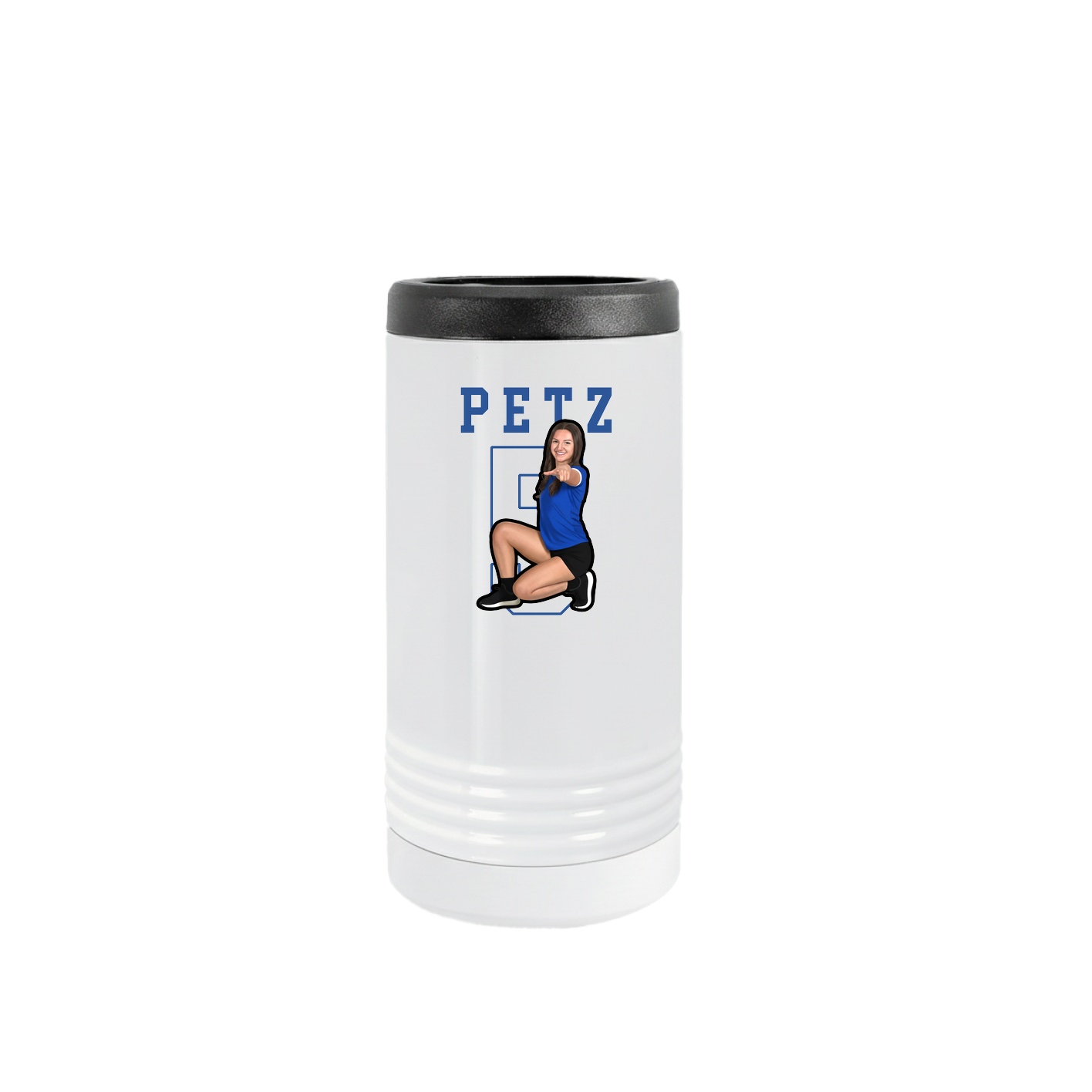 Slim Beverage Holder — Shirsey in White