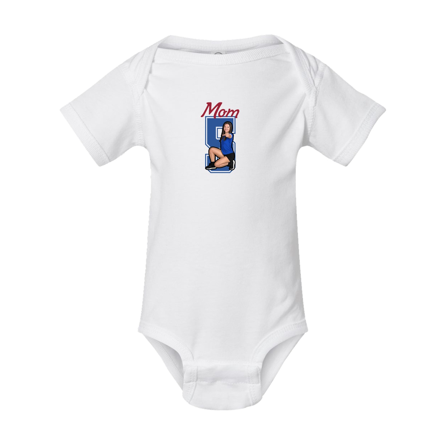 Baby Onesie — Mothers Day Shirsey in White