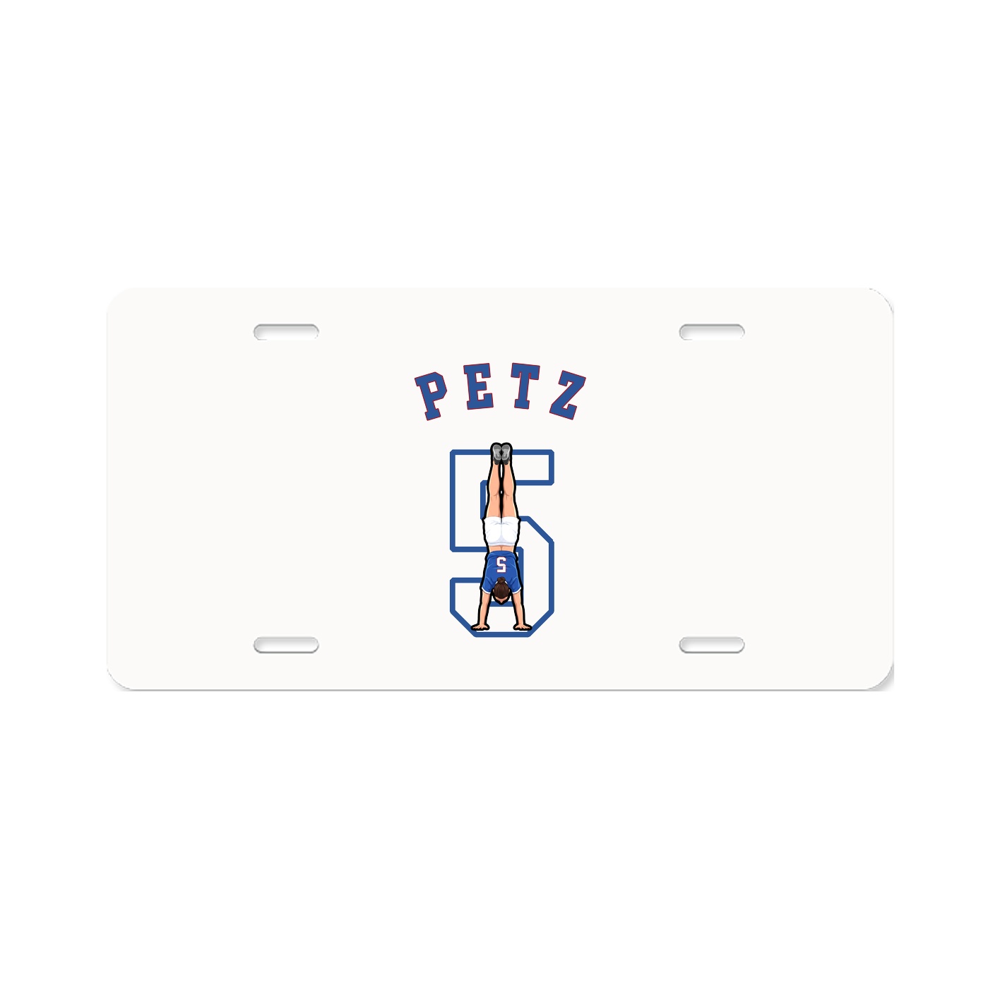 License Plate — Shirsey Arch in Classic
