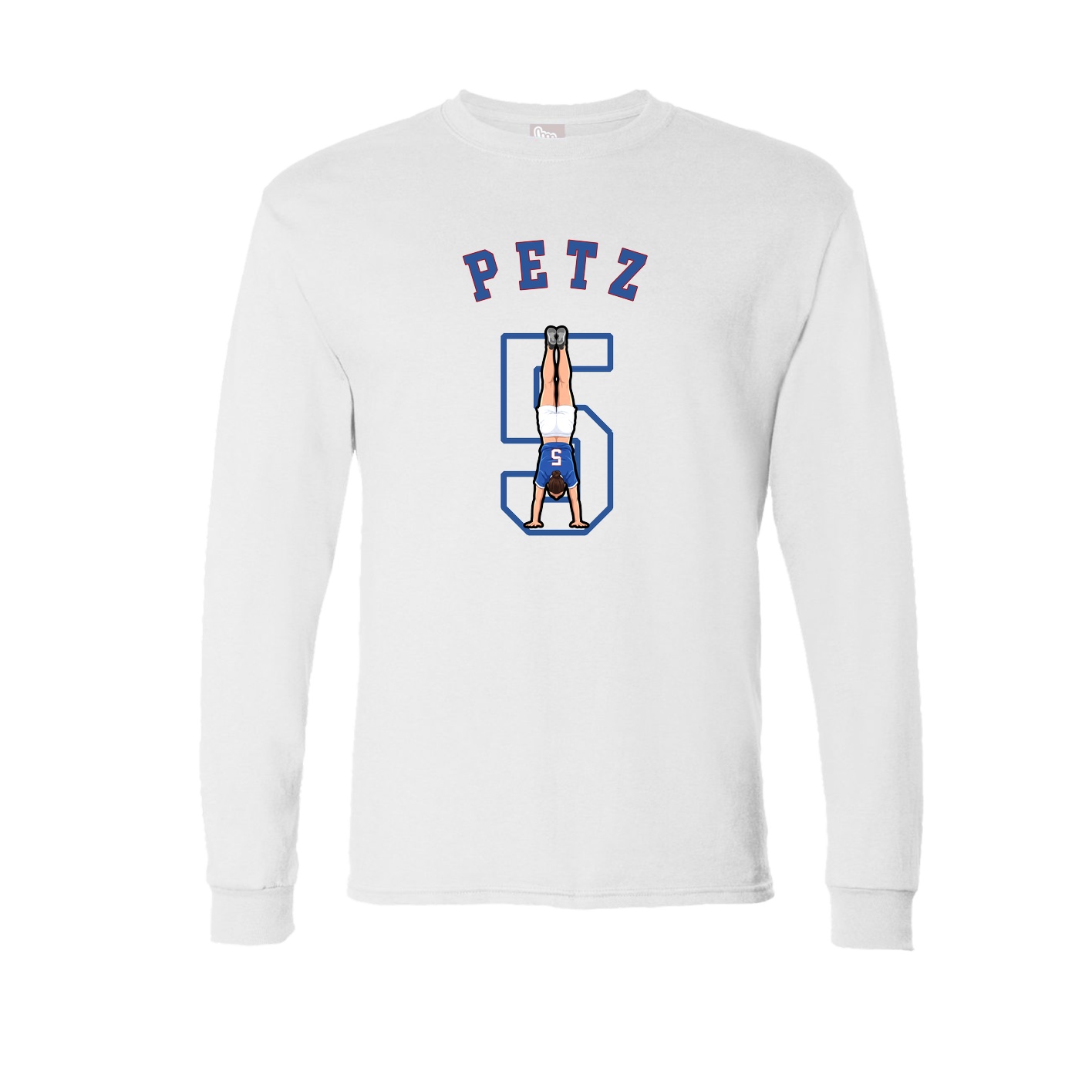 Long Sleeve Tee — Shirsey Arch in White