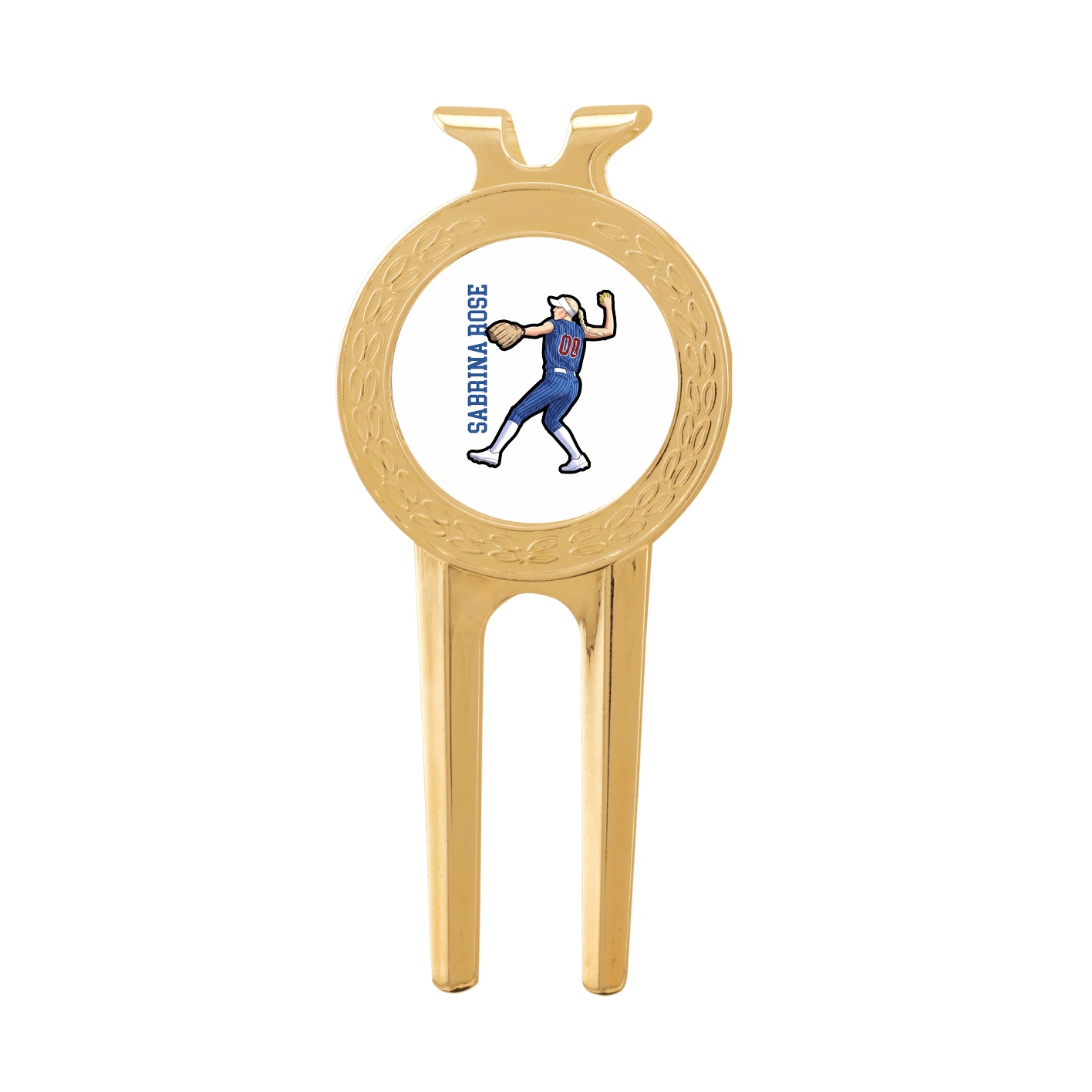 Divot Tool with Ball Marker — Name Vertical in Classic