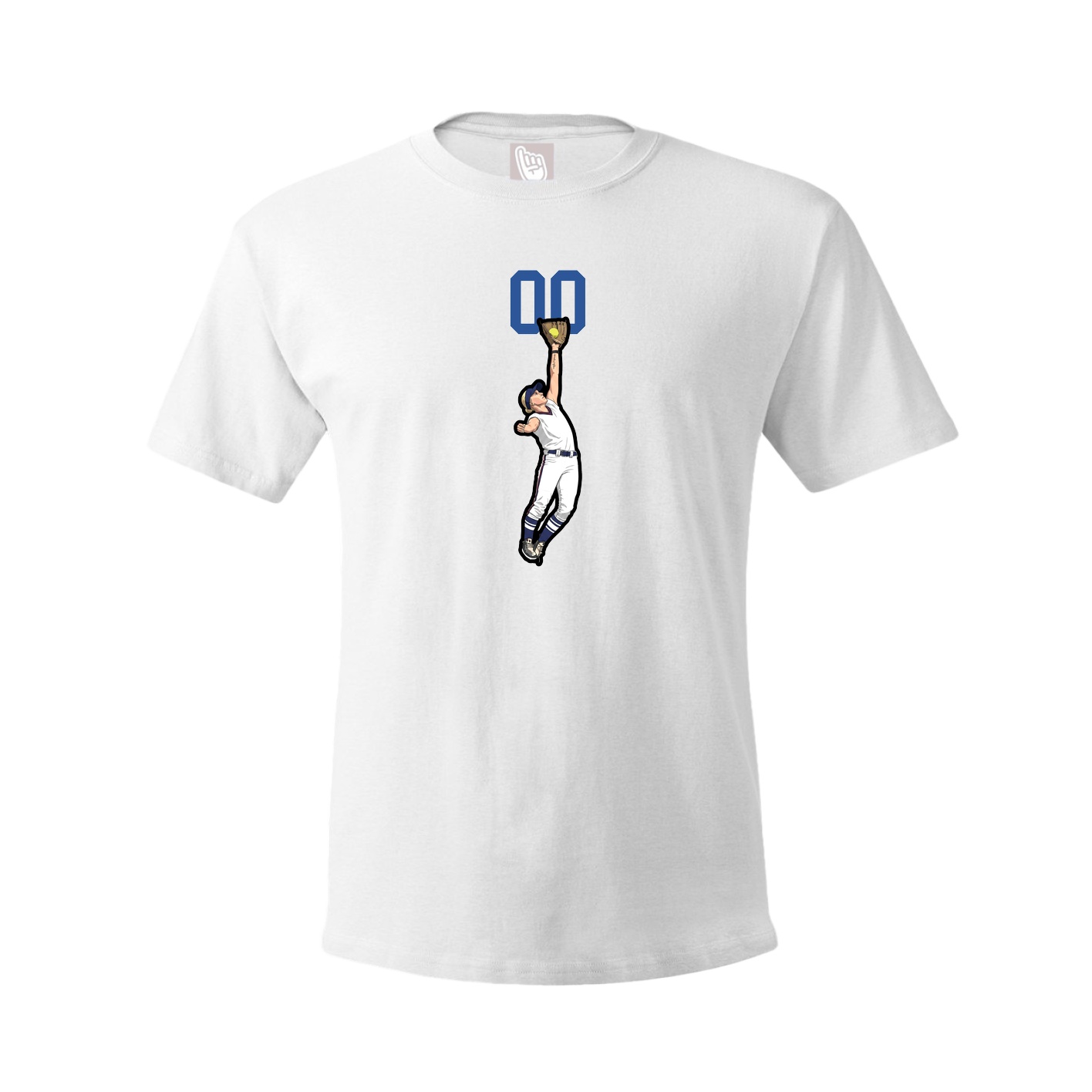 Tee — Number Top in White