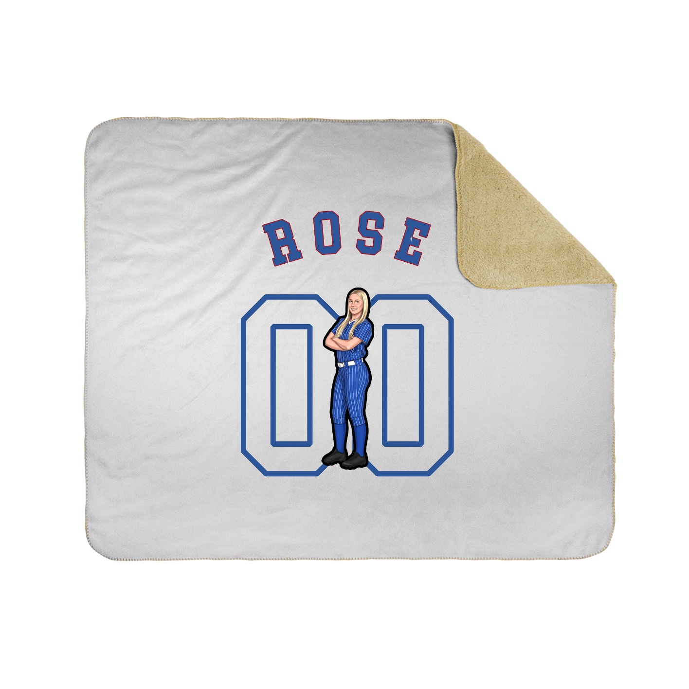 Throw Blanket — Shirsey Arch in White