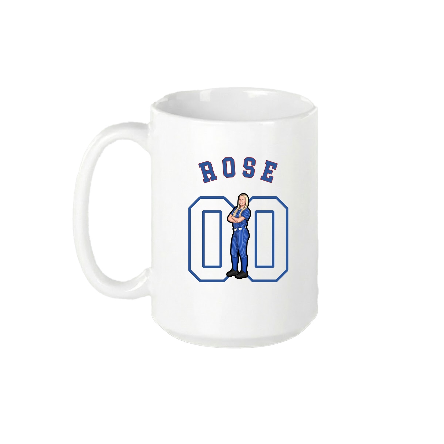 15oz Coffee Mug — Shirsey Arch in White