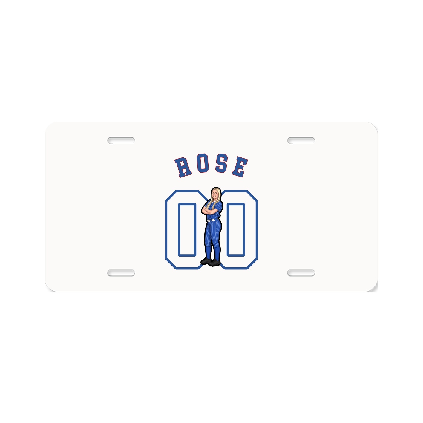 License Plate — Shirsey Arch in Classic