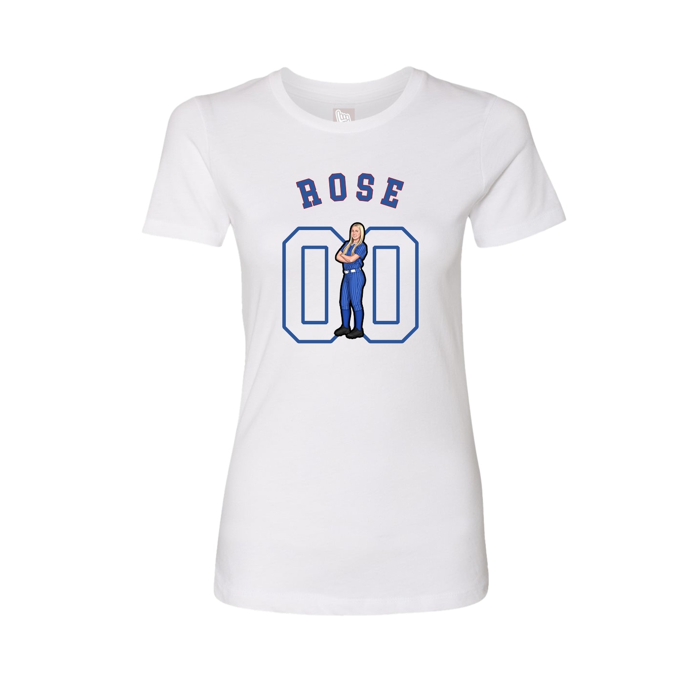 Womens Tee — Shirsey Arch in White