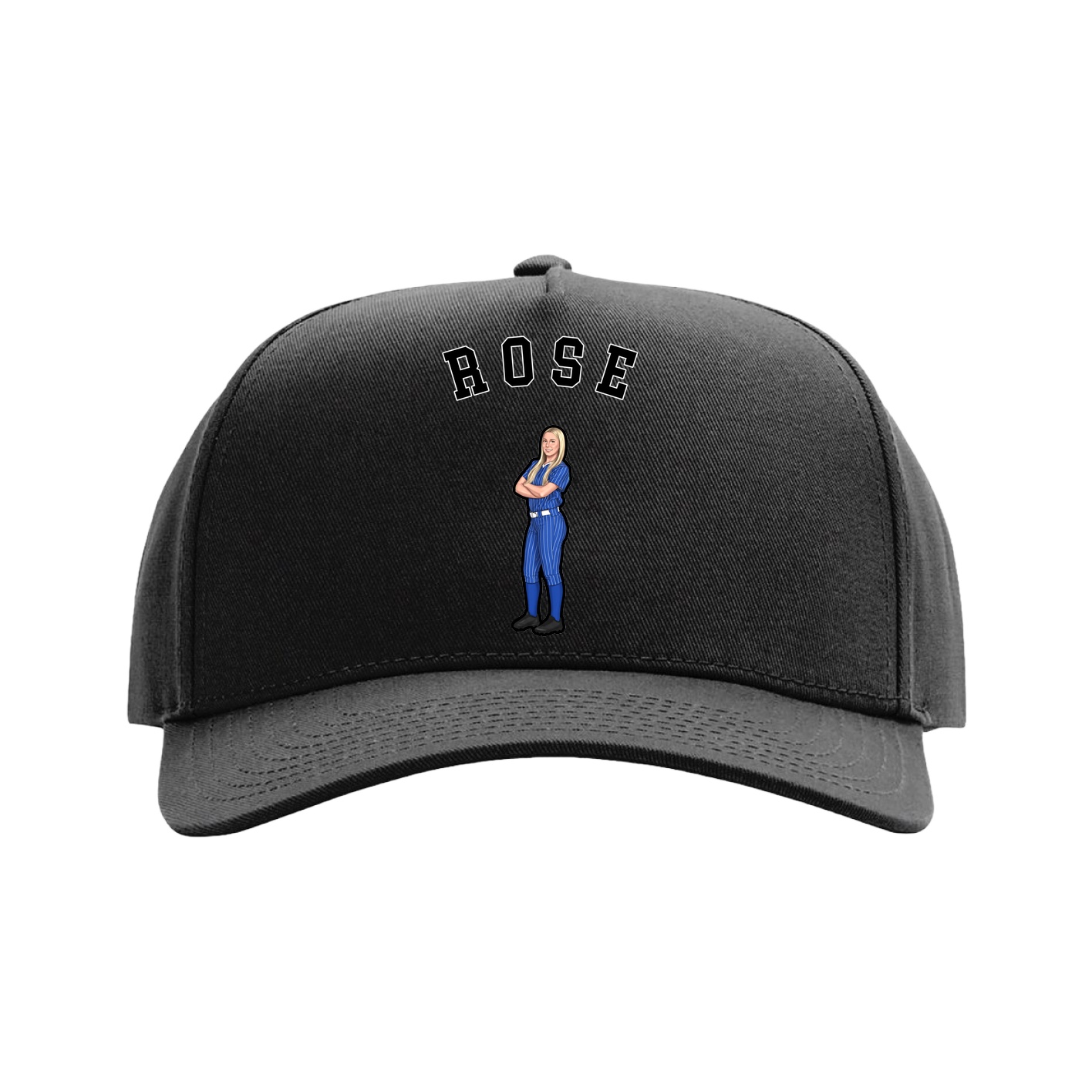 Full Fabric Five-Panel Champ Cap