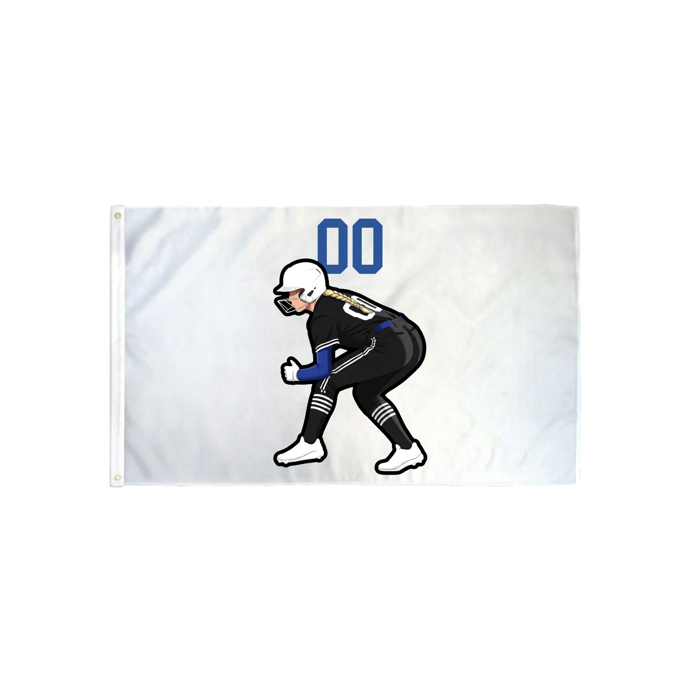 3x5 Flag — Number Top in Classic
