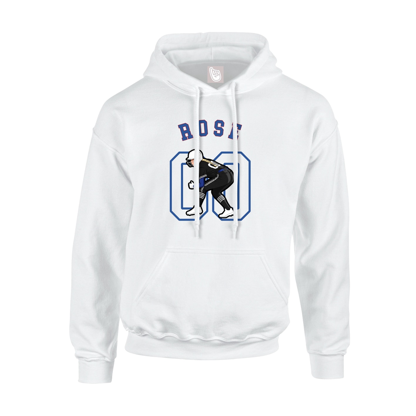 Youth Hoodie — Shirsey Arch in White