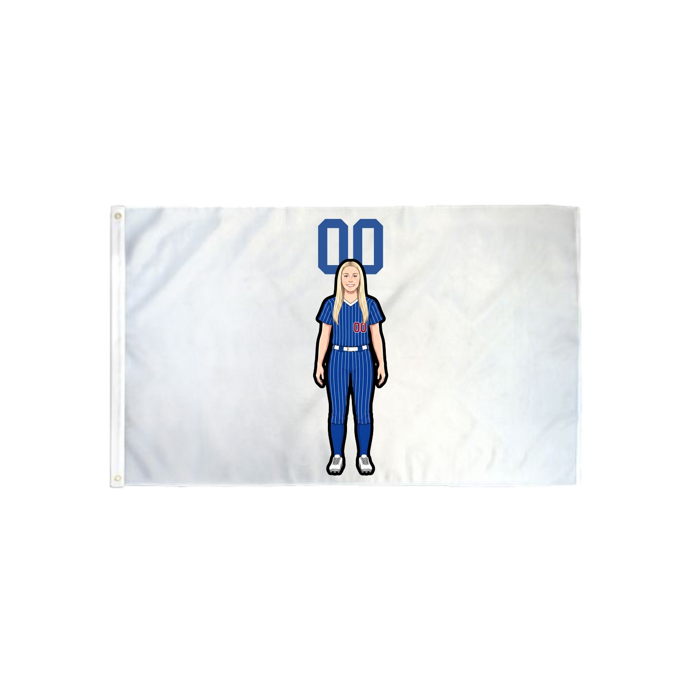3x5 Flag — Number Top in Classic