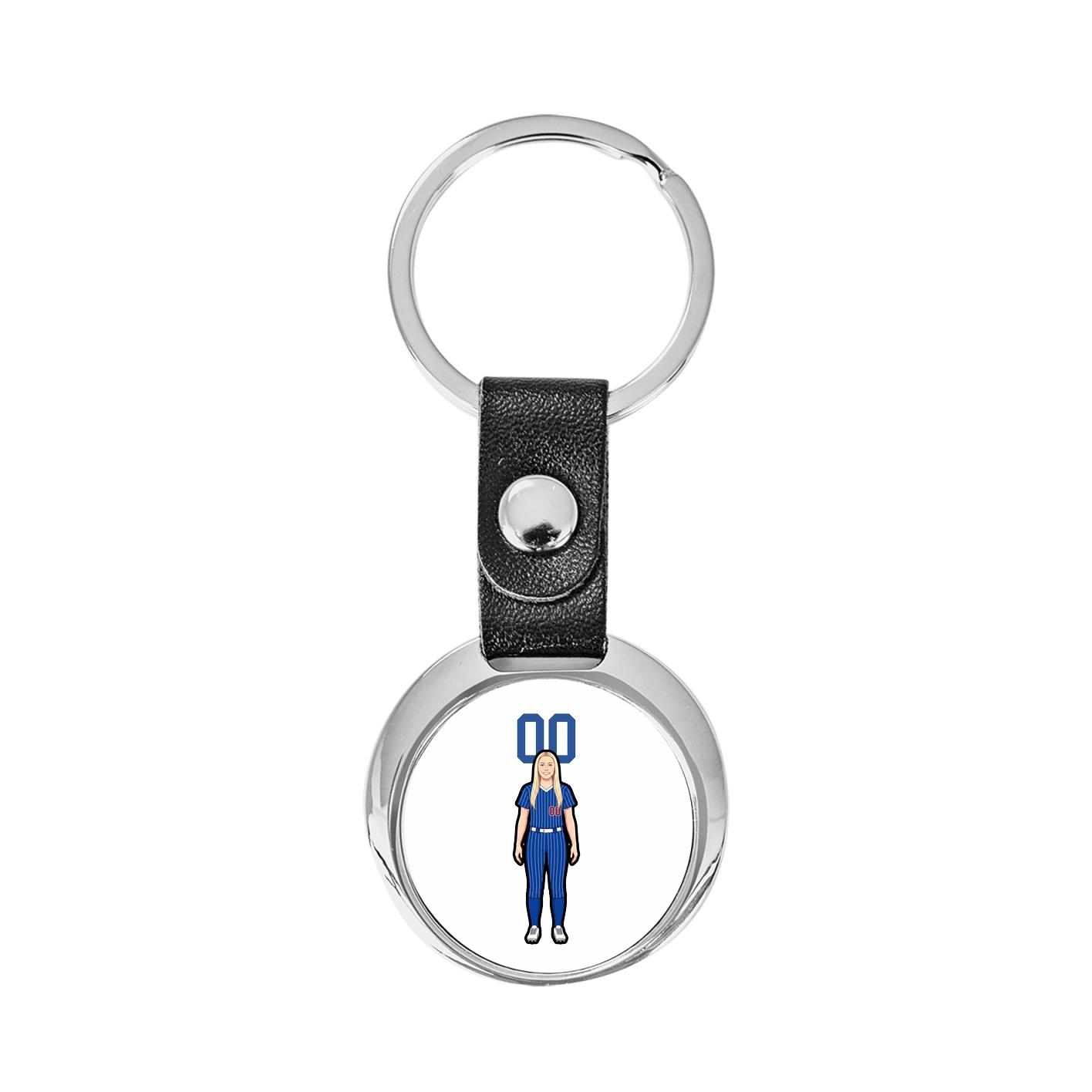 Key Chain — Number Top in Classic