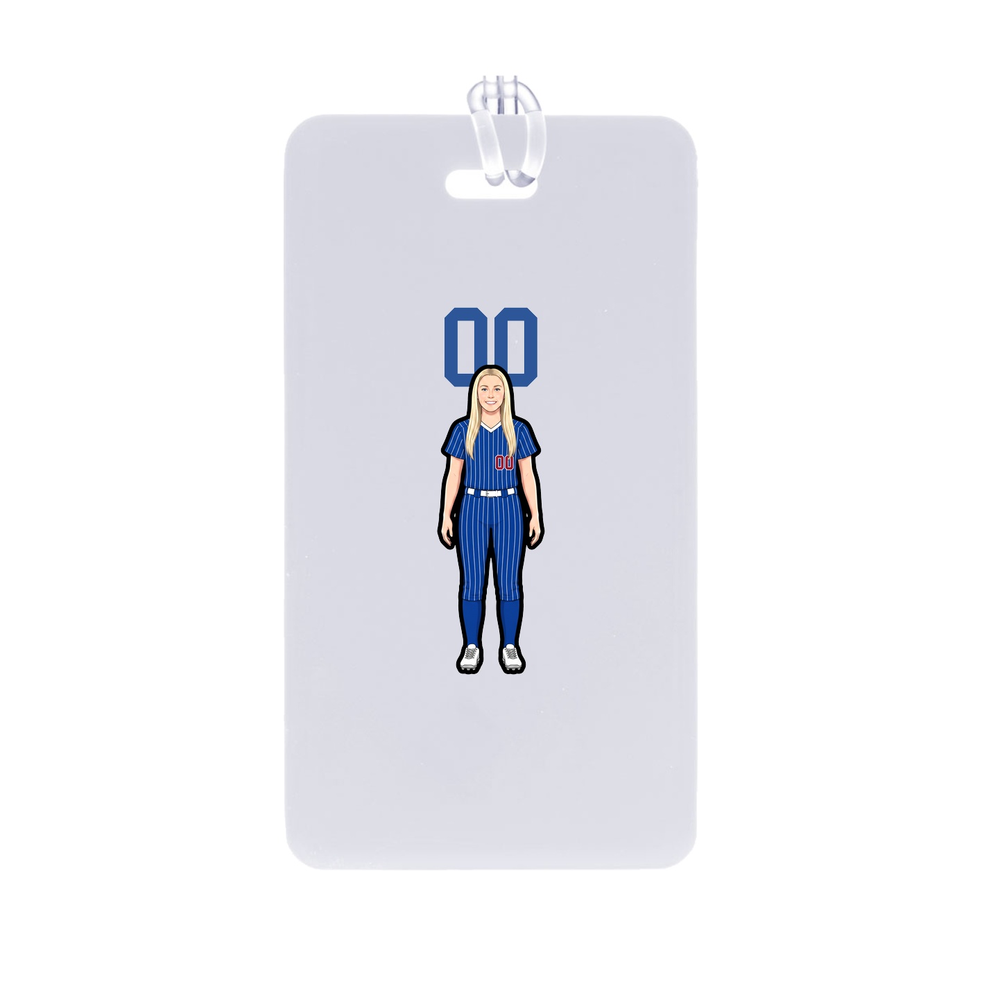 Bag Tag — Number Top in Classic
