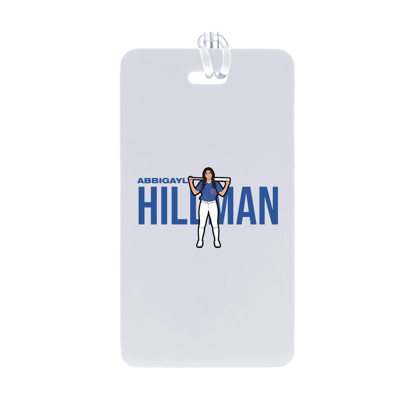 Bag Tag — Player Name in Classic