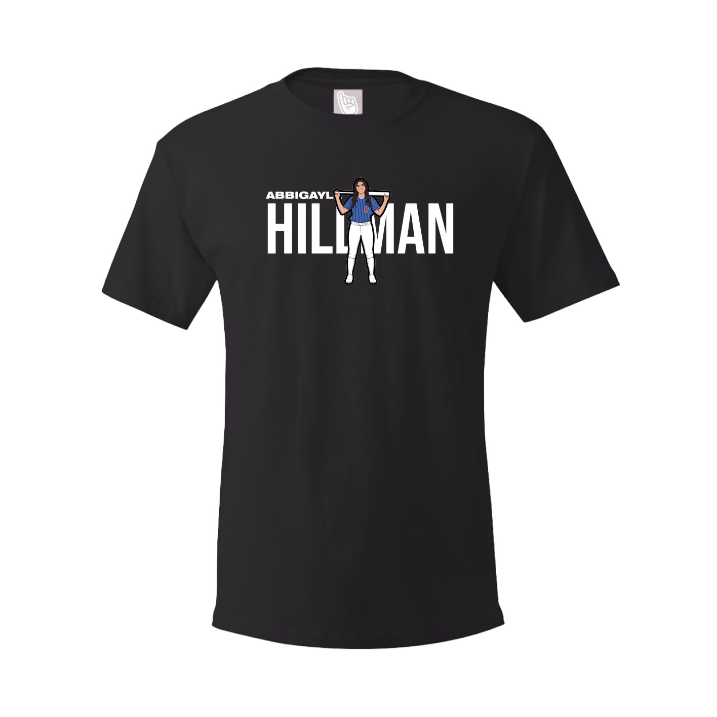Youth Tee — Player Name in Black