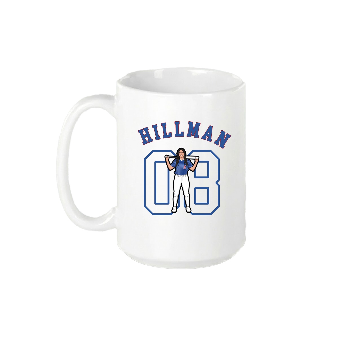 15oz Coffee Mug — Shirsey Arch in White