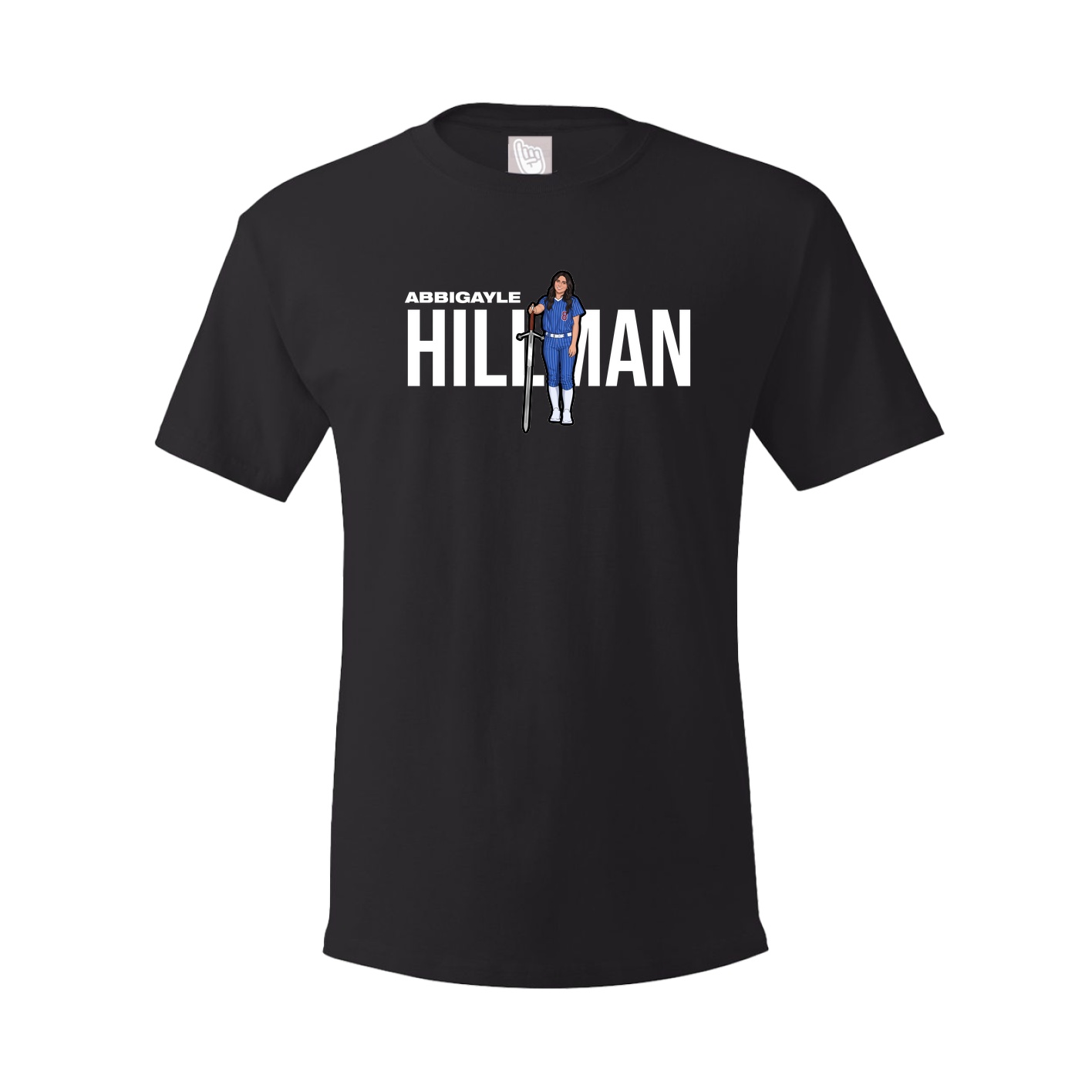 Tee — Player Name in Black