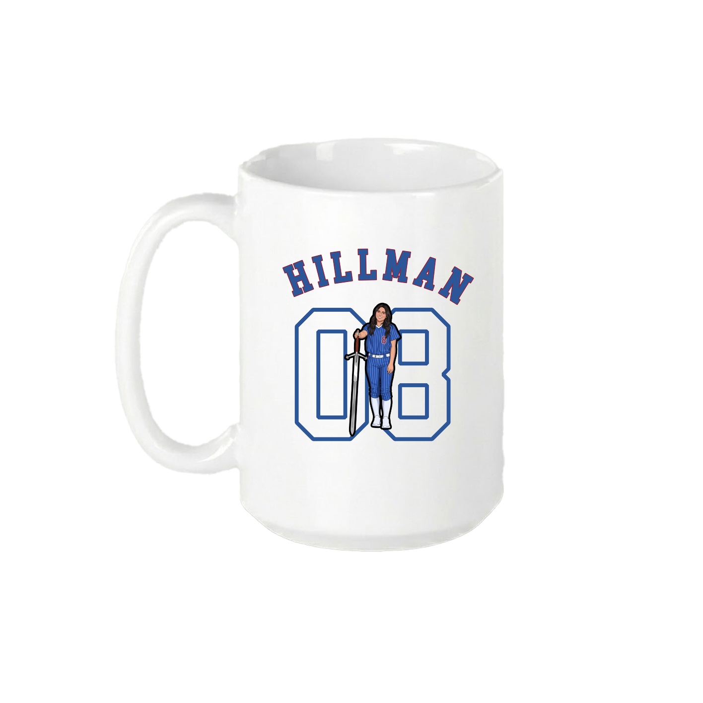 15oz Coffee Mug — Shirsey Arch in White