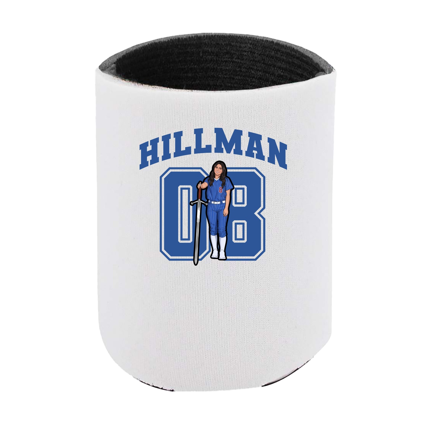 Can Holder — Number in White