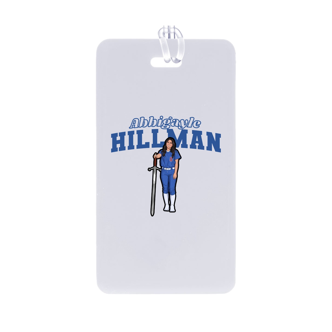 Bag Tag — Name Arch in Classic