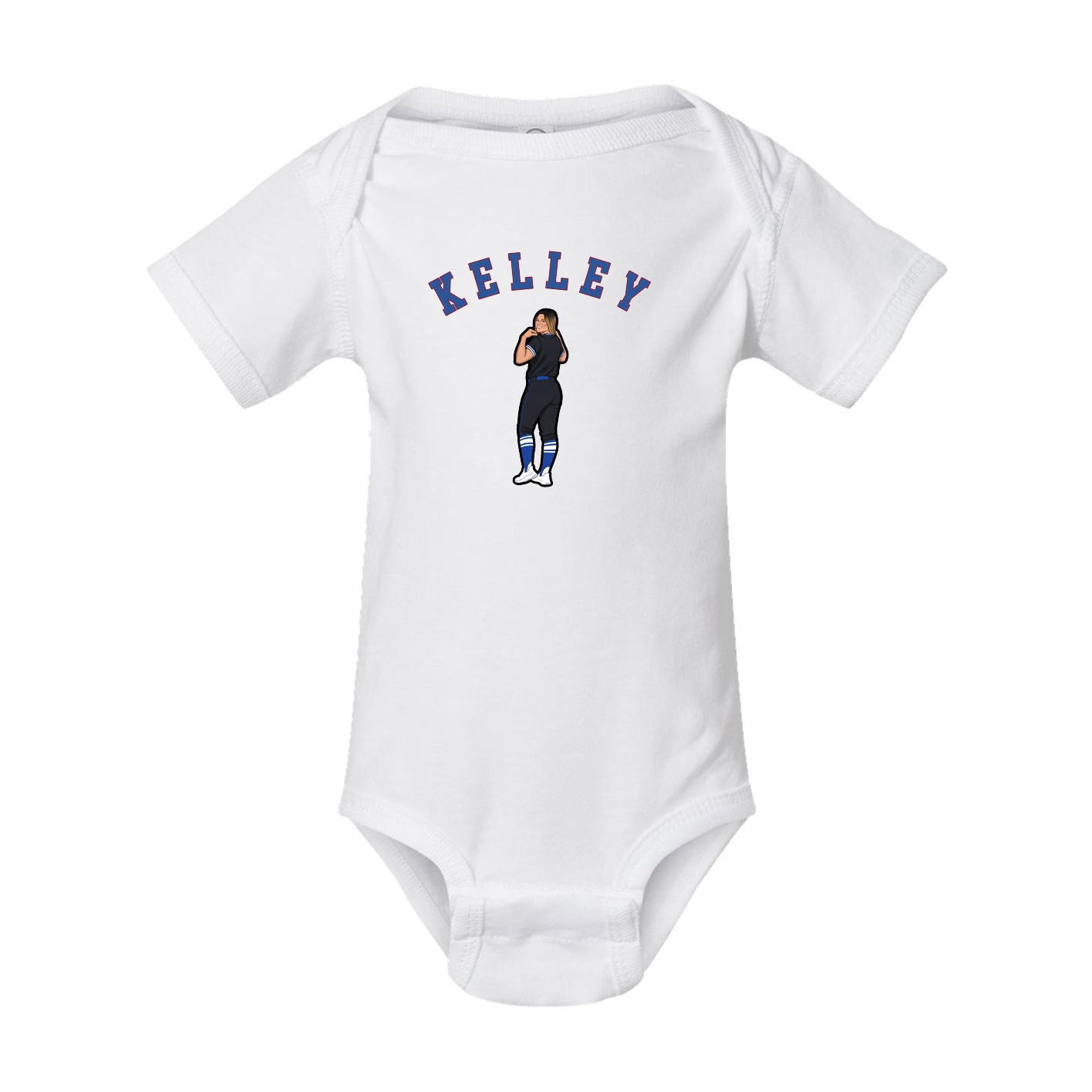 Baby Onesie — Shirsey Arch in White