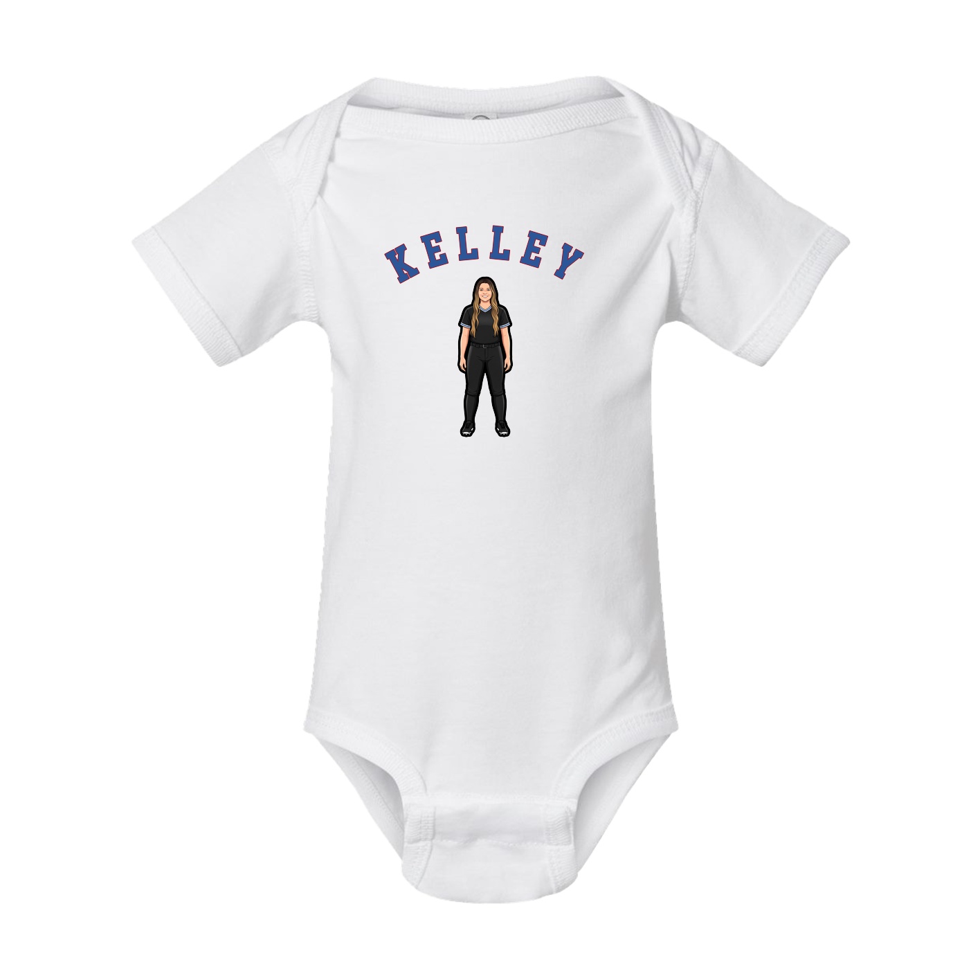 Baby Onesie — Shirsey Arch in White